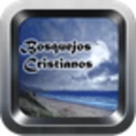 bosquejos cristianos android application logo